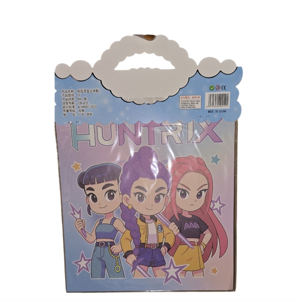 Colorful K-Pop Character Sticker Set - Picture 3 of 6